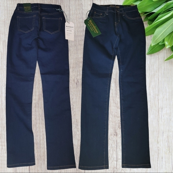 BAMBOO Denim - BAMBOO New York Collection Best Basic Jeans Size 1/2 New with Tags